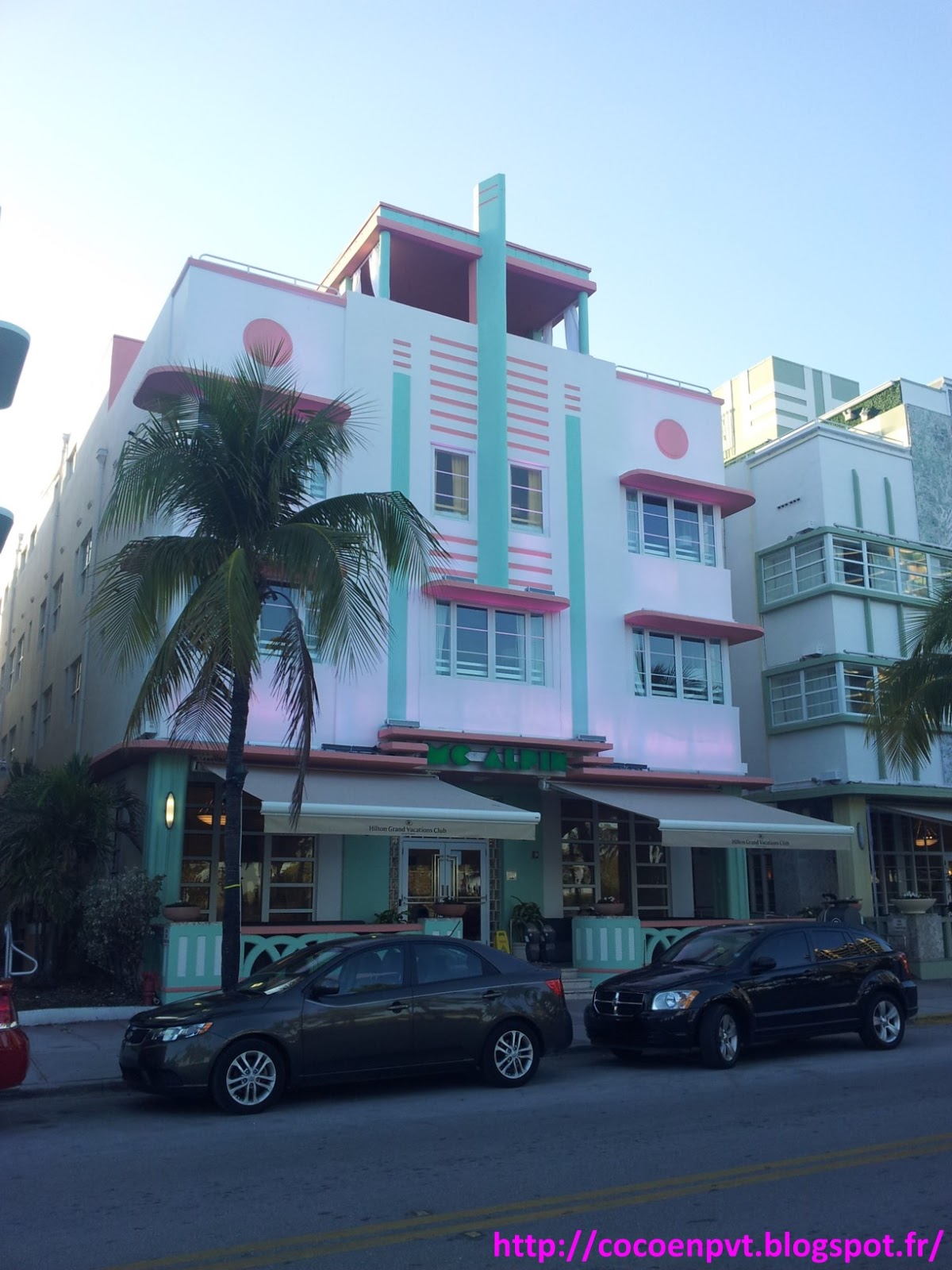 Coco en PVT Miami art déco